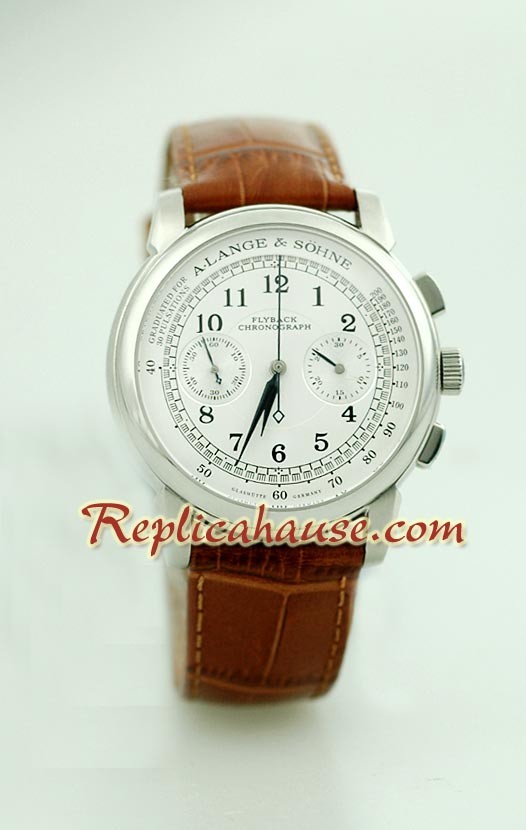 A. Lange Sohne Suizo 1815 Flyback Cronógrafo Reloj
