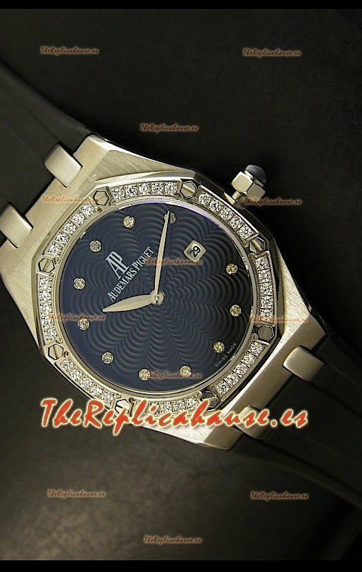Audemars Piguet Royal Oak, Reloj de mujer, réplica de Cuarzo, caja en acero inoxidable