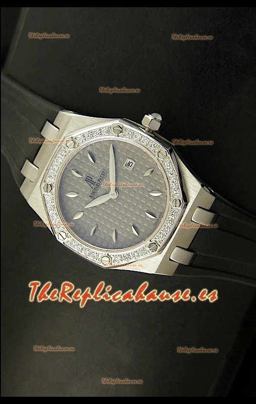 Audemars Piguet Royal Oak, Reloj de mujer, réplica de Cuarzo, caja en acero inoxidable