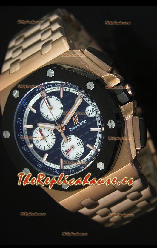 Audemars Piguet Royal Oak Offshore Reloj con Caja en Oro Rosado