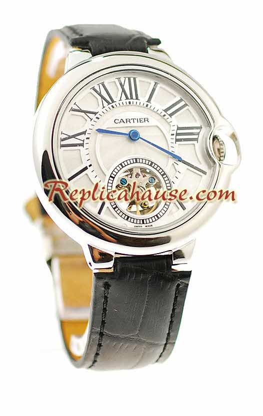 Ballon Blue De Cartier flying Tourbillon Reloj Réplica