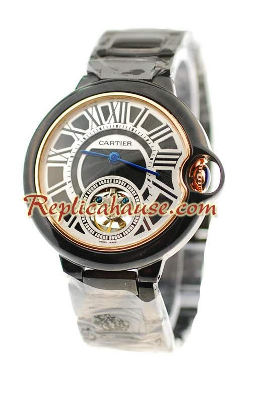 Ballon Blue De Cartier flying Tourbillon Reloj Réplica