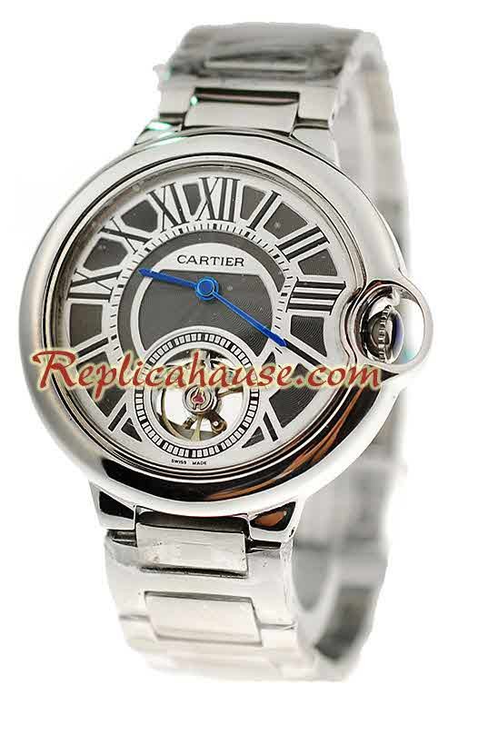 Ballon Blue De Cartier flying Tourbillon Reloj Réplica