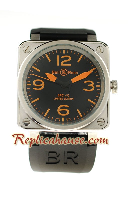 Bell and Ross BR01-92 Edición Limitada Reloj Réplica