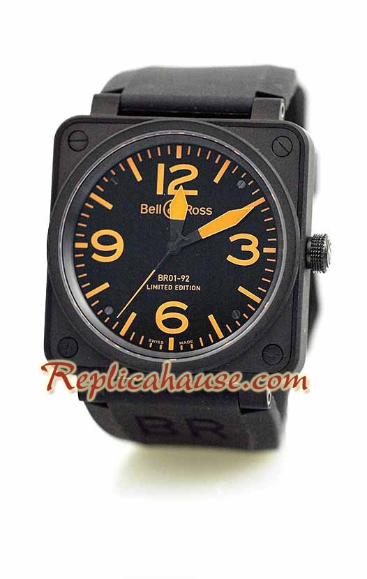 Bell and Ross BR01-92 Edición Limitada Reloj Suizo de imitación