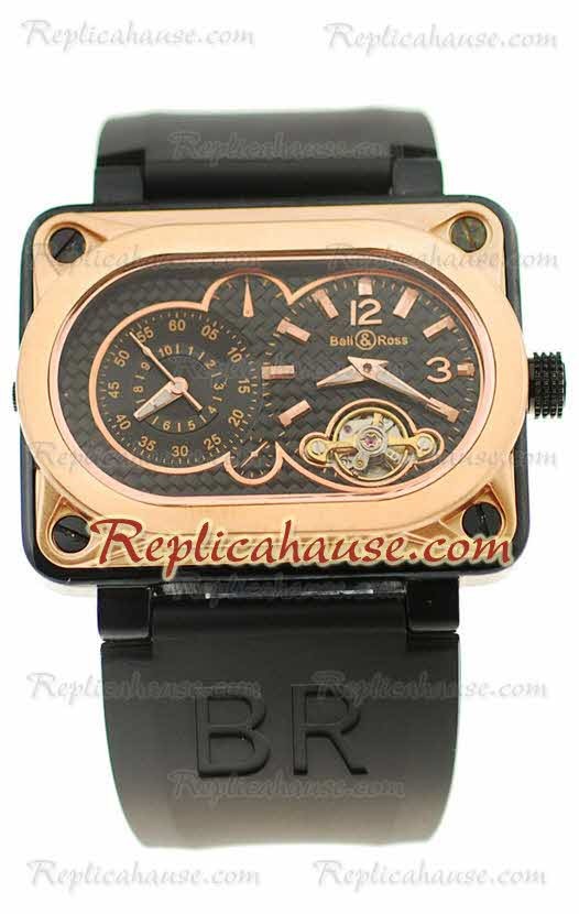 Bell and Ross BR Minuteur Tourbillon Reloj Réplica