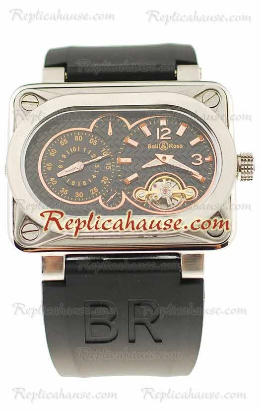 Bell and Ross BR Minuteur Tourbillon Reloj Réplica