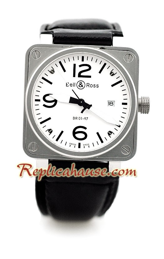 Bell and Ross BR01-97 Edición Reloj de imitación - Tamaño Medio