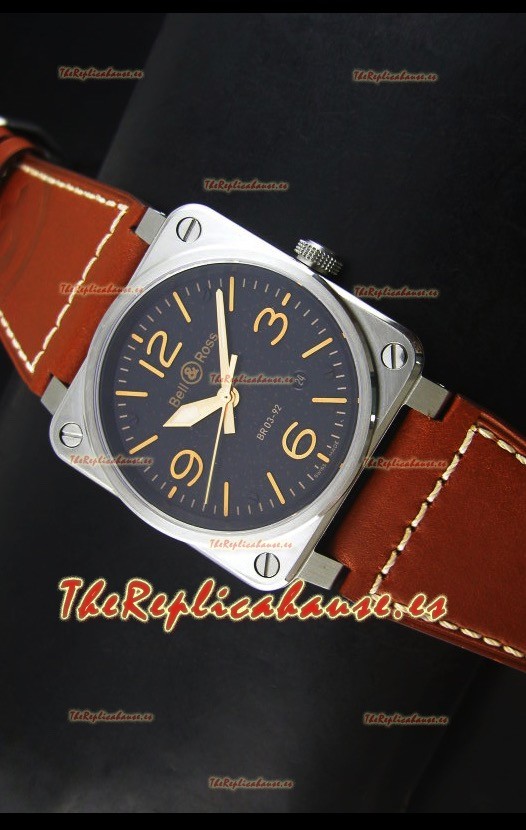 Bell & Ross Aviation BR03-92 Reloj Suizo Edición Golden Heritage