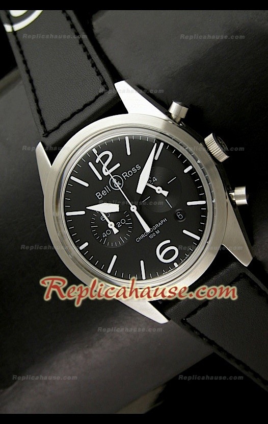 Bell y Ross BR94 Aviation Type Reloj Japonés