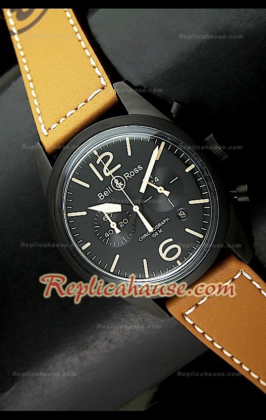 Bell y Ross BR94 Aviation Type Reloj Japonés