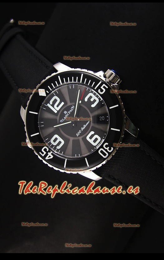 Blancpain 500 Phatoms Edición Especial Reloj Réplica Suizo con Dial Negro