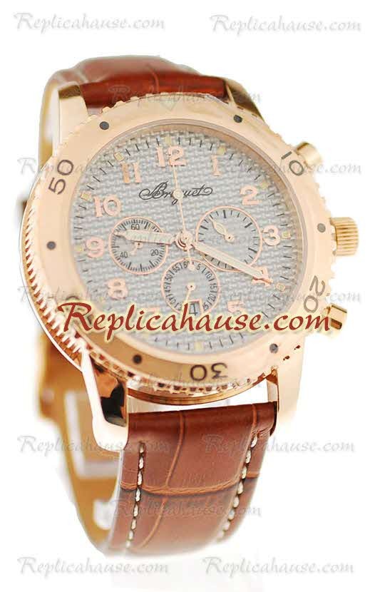 Breguet Fly-Back Cronógrafo Reloj Réplica