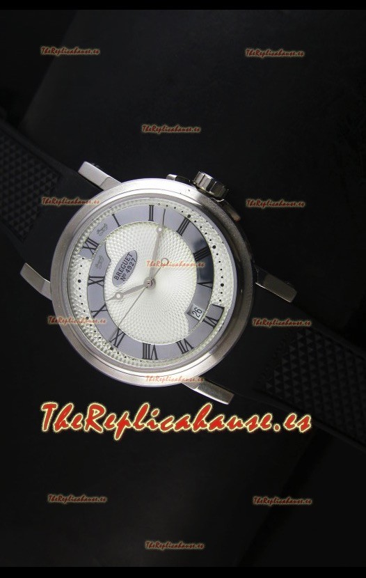 Breguet 4927 Reloj Réplica Suizo de Acero Inoxidable en Dial Blanco