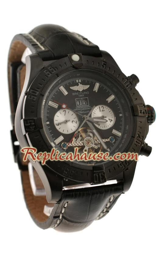 Breitling Cronómetro Tourbillon Reloj Réplica