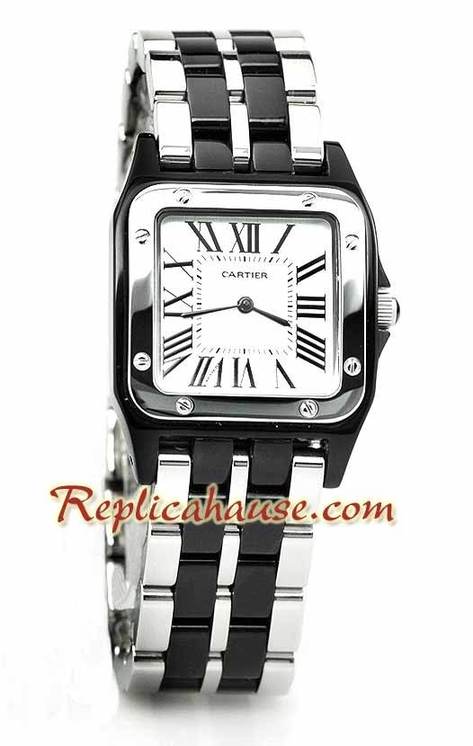 Cartier Demosille Tamaño Medio Reloj Réplica