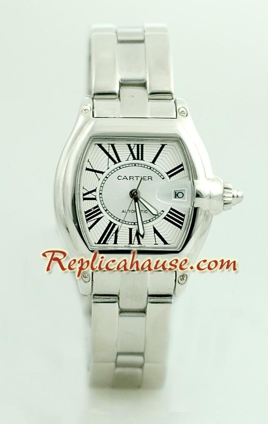 Cartier Réplica Roadster Automático - Tamaño Caballeros