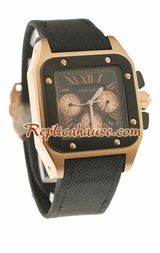 Cartier Santos 100 Reloj Réplica