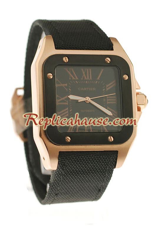 Cartier Santos 100 Reloj Réplica