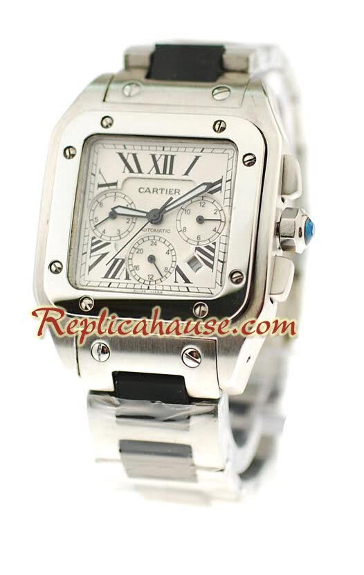 Cartier Santos 100 Reloj Réplica