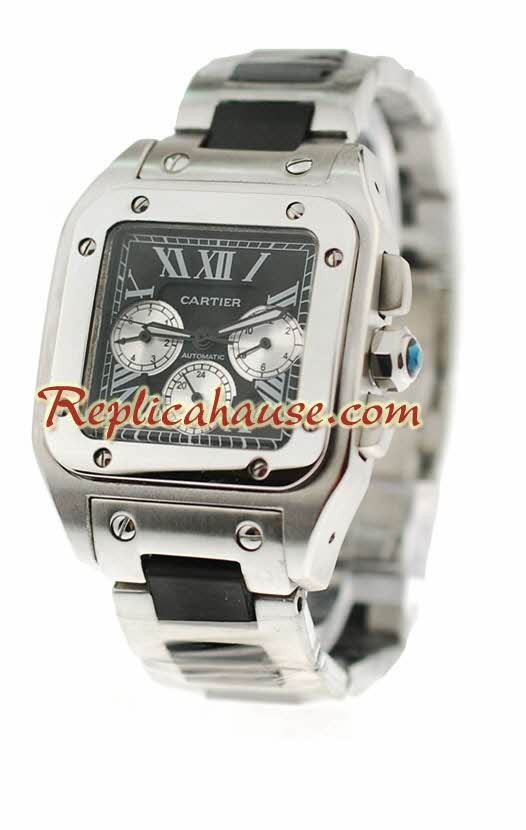 Cartier Santos 100 Reloj Réplica