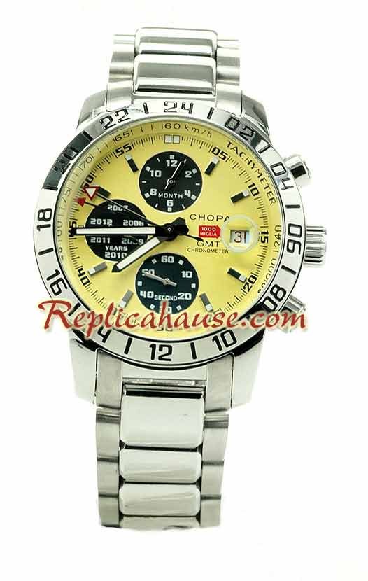 Chopard Mille Miglia GMT Reloj- Reloj Suizo con Movimiento Japonés