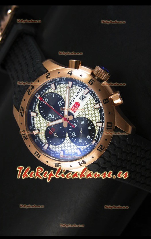Chopard Mille Miglia Zagato Edición Limitada Relok de Cuarzo Reloj de Cuarzo en Oro Rosado