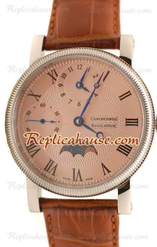 ChronoSwiss Regulateur Reloj Suizo de imitación