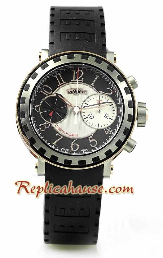 Dewitt Academia Cronógrafoe Sequentiel Reloj Réplica