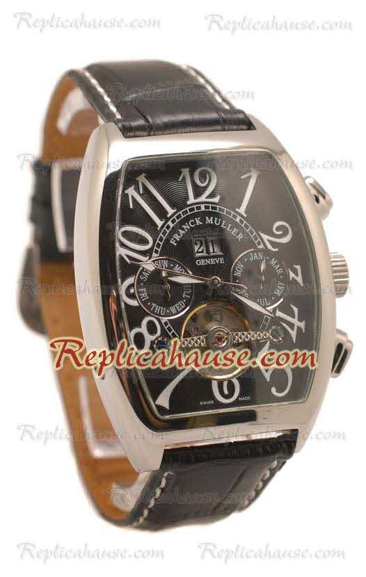 Franck Muller Conquistador Tourbillon Reloj Réplica