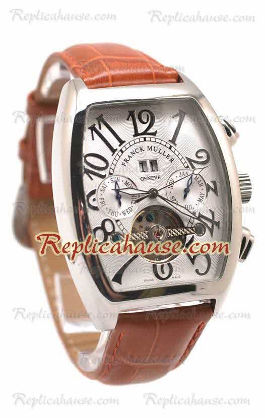 Franck Muller Conquistador Tourbillon Reloj Réplica