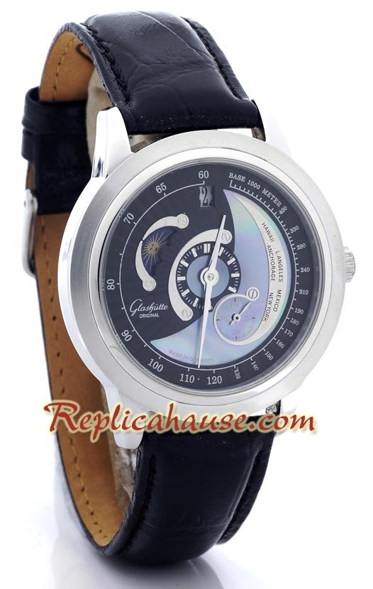 Glashuette Fases Lunares Reloj Réplica