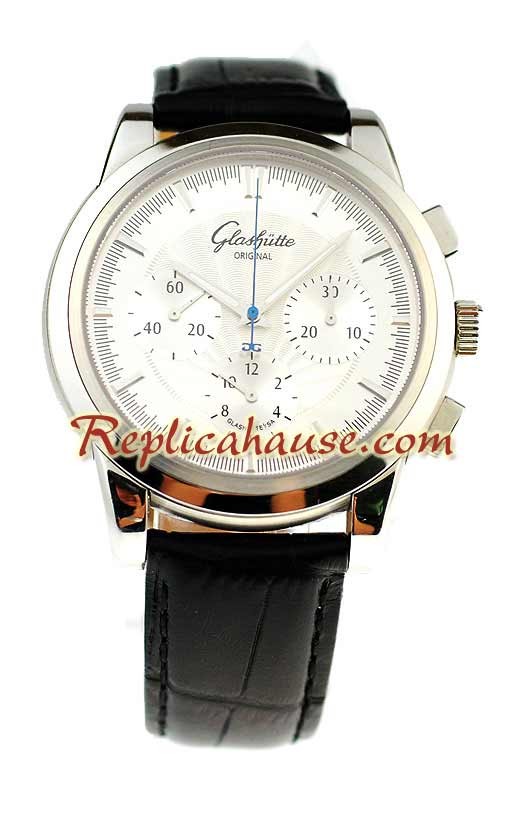 Glashutte Senator Cronógrafo Reloj Suizo de imitación