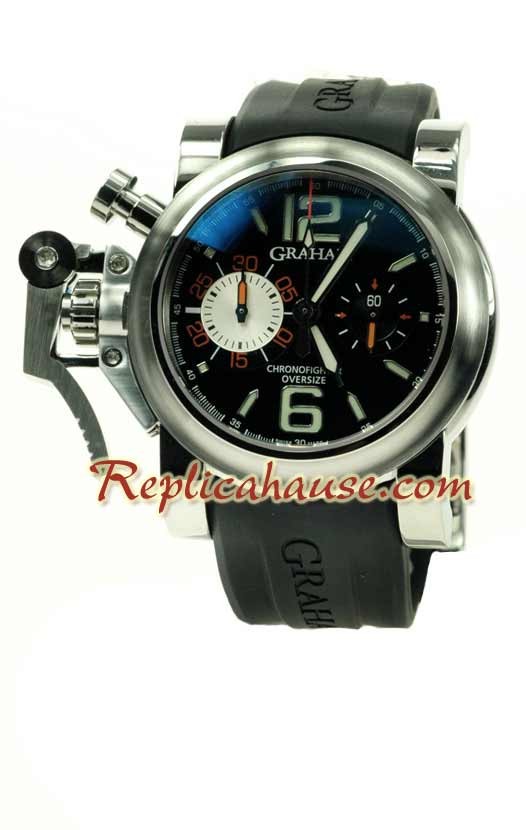 Graham Overtamaño Chronofighter Overlord Reloj Suizo de imitación