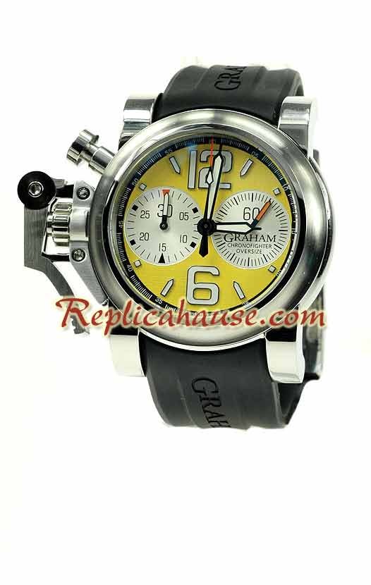 Graham Overtamaño Chronofighter Reloj Suizo de imitación