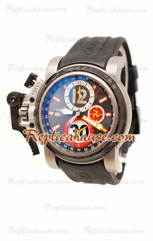 Graham Overtamaño Chronofighter Reloj Suizo de imitación
