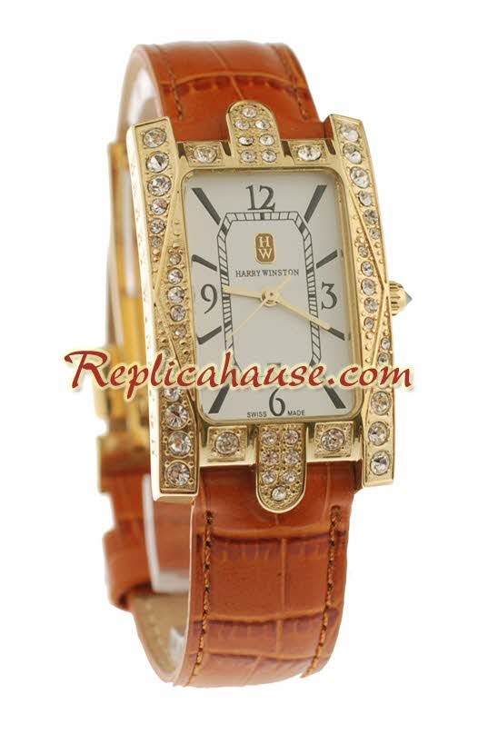 Harry Winston Avenue Classic Suizo Dama Reloj Réplica