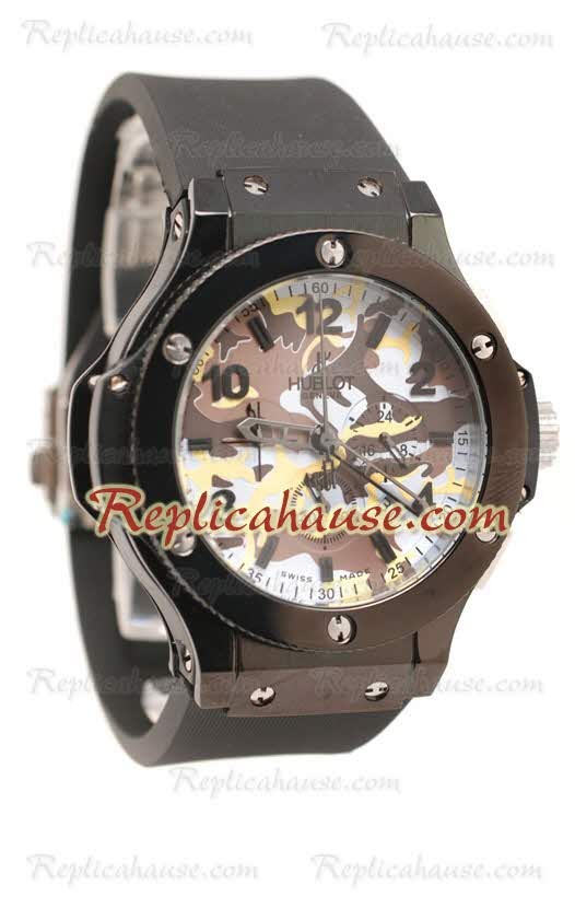 Hublot Big Bang Reloj Réplica Army Dial 48MM