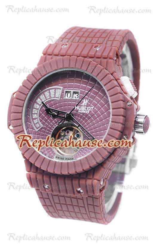 Hublot Red Caviar Tourbillon Reloj