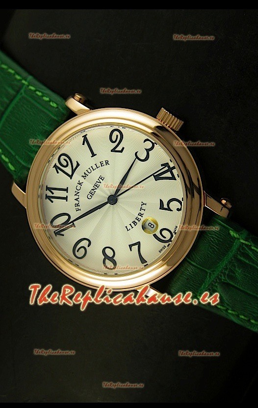 Franck Muller Master of Complications Liberty, Reloj Japonés, correa verde