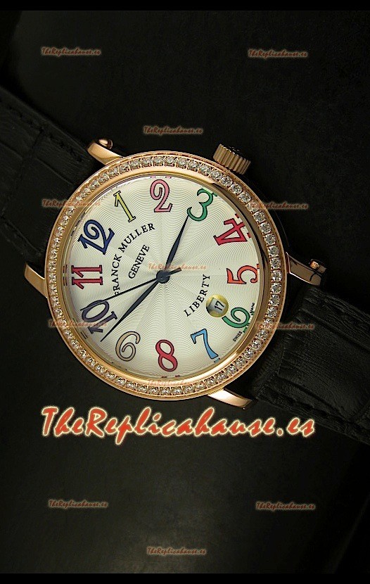 Franck Muller Master of Complications Liberty, Reloj Japonés, correa negra