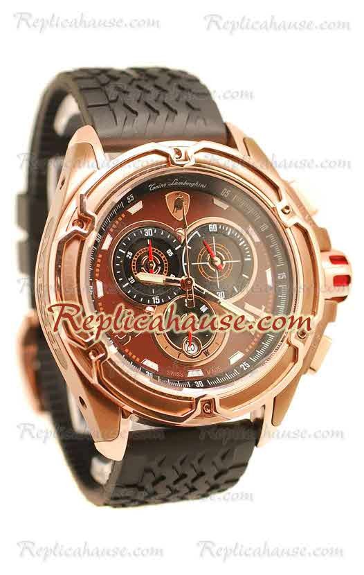Lamborghini Mesh Cronógrafo Reloj de imitación Japonés