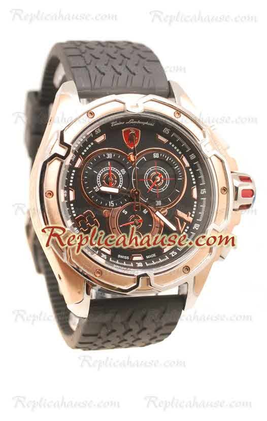 Lamborghini Mesh Cronógrafo Reloj de imitación Japonés