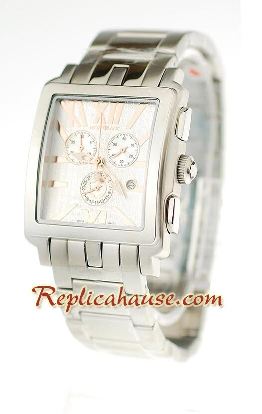 Mont Blanc Profile Cronógrafo Reloj Réplica