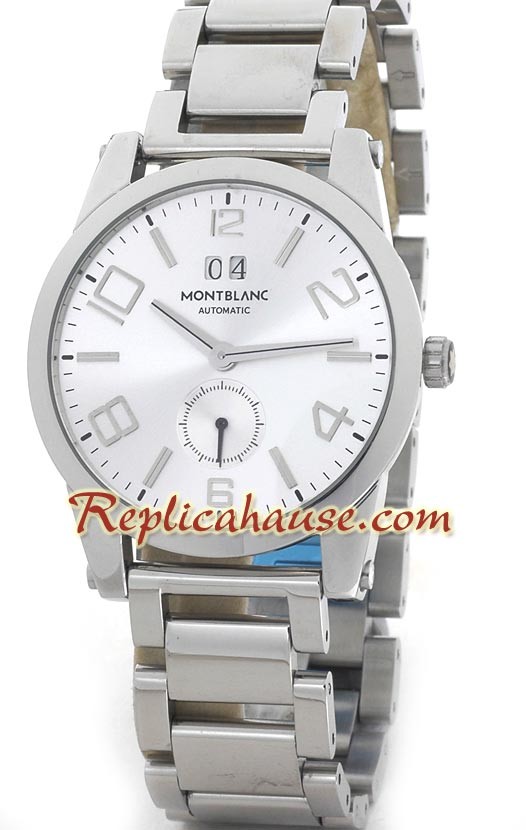 Mont Blanc Réplica Timewalker - Dial Plateado