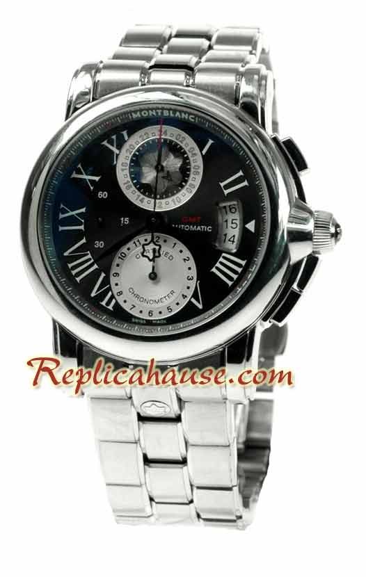Mont Blanc Star GMT 100th Anniversary Reloj Suizo de imitación