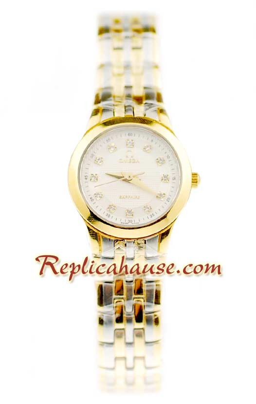 Omega Co-Axial Deville Dama Reloj Réplica