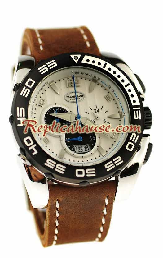 Parmigiani Fleurier Cronógrafo Reloj Réplica