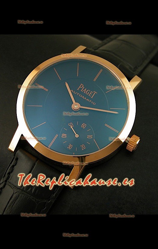 Piaget Altiplano Manual Suizo Réplica Japonesa con Esfera Negra 