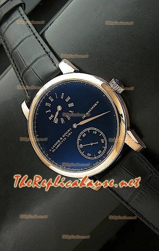 Réplica de reloj automático japonés Alange Sohne 